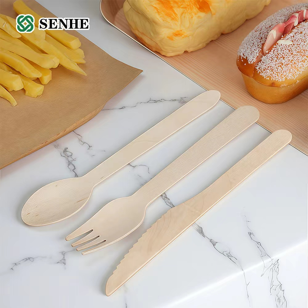 disposable wooden cutlery